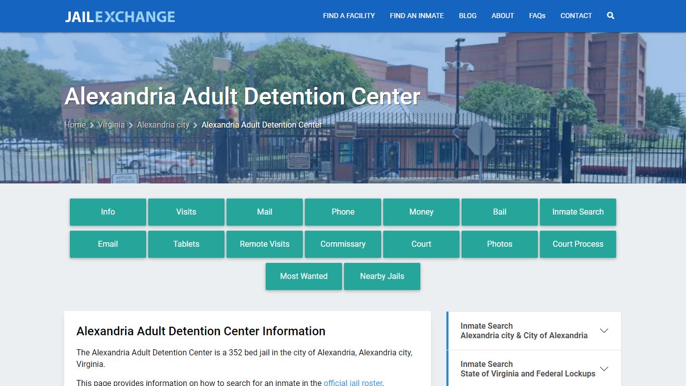 Alexandria Adult Detention Center - Jail Exchange